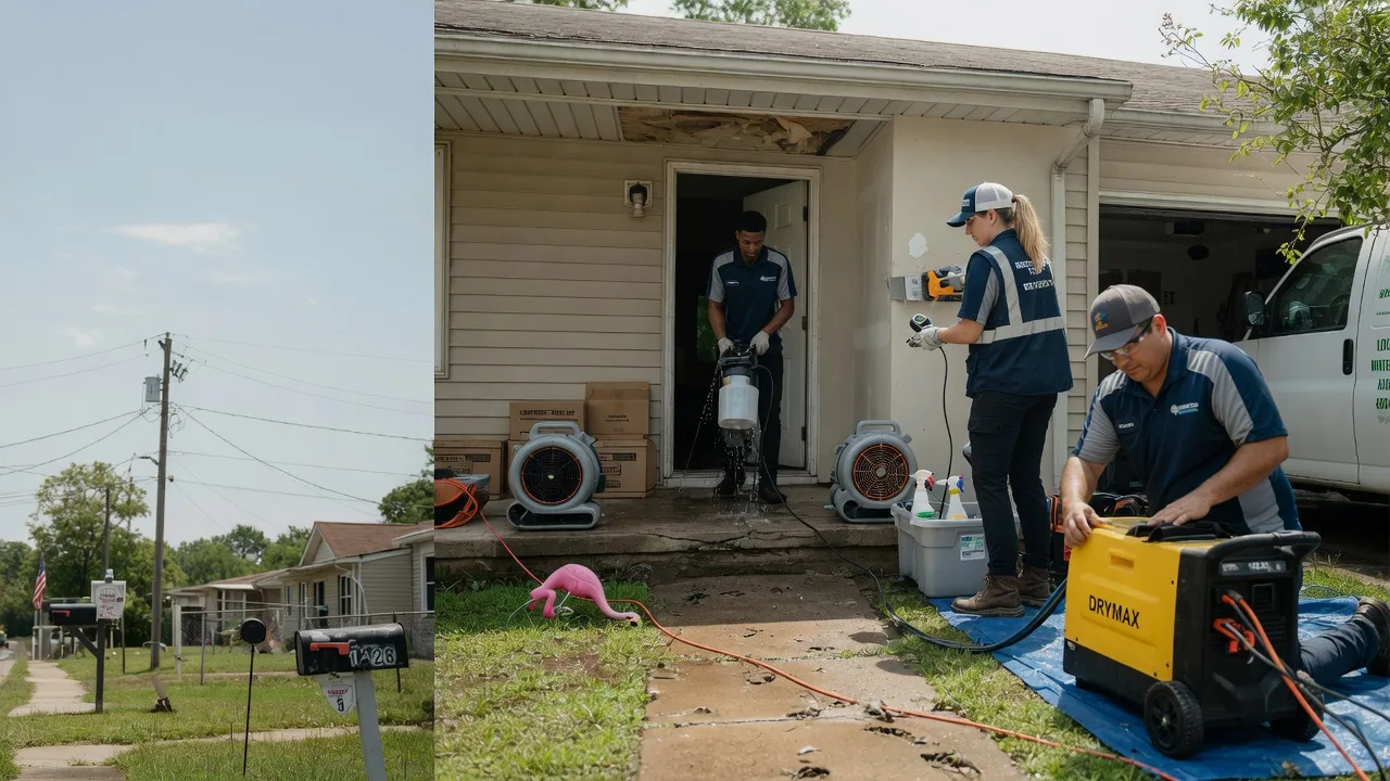 Storm Damage Water Removal in Woodbury, GA near me
